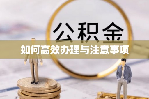 昌宁如何高效办理与注意事项