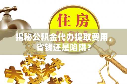 昌宁揭秘公积金代办提取费用，省钱还是陷阱？