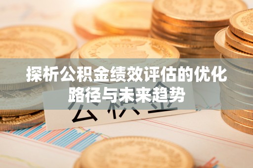 昌宁探析公积金绩效评估的优化路径与未来趋势
