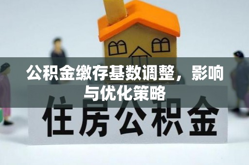 昌宁公积金缴存基数调整，影响与优化策略